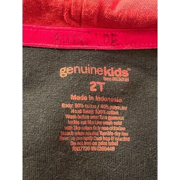 Genuine Kids Jacket Girls 2T Blue and Pink polka-dotted - Picture 9 of 9